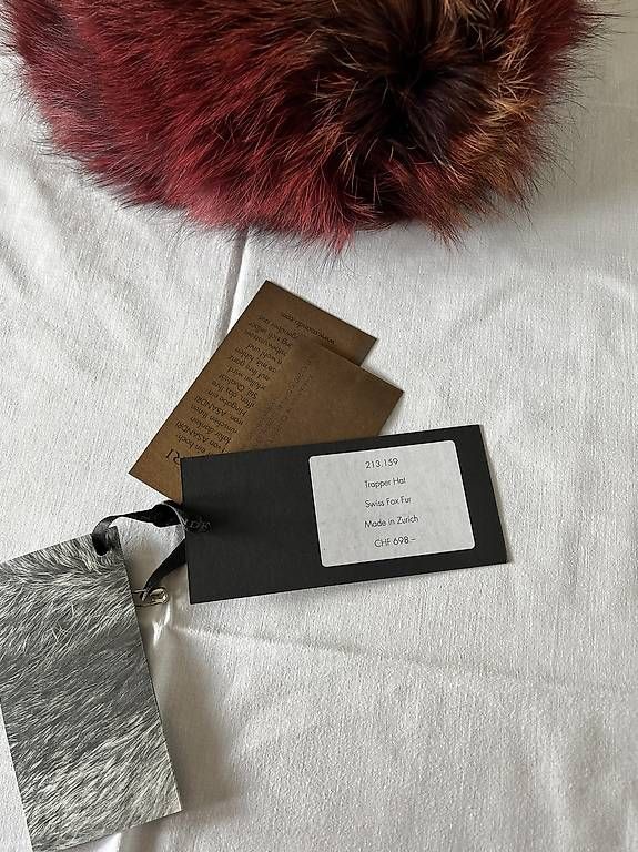 Copricapi, berretti & cappellini: Echtpelz Trapper Hat von Asandri – Usato da bern venduto da Ruzenka 4