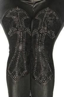 Leggings: WETLOOK LEGGINGS MOD 12.601 - SCHWARZ – Nuovo (secondo la descrizione) da Rupperswil venduto da big-one-sale 1