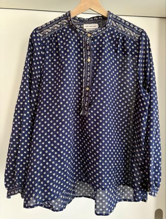 Blouse Isabel Marant Etoile blue patterned like new