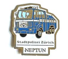 Pin Stadtpolizei Zürich Neptun