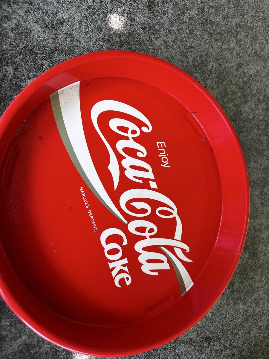 Servierplatten: Originales Vintage Coca Cola Serviertablet – Gebraucht aus Starrkirch-Wil von charlywatson 2