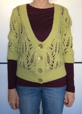 Jacquette en tricot Phildar M/L