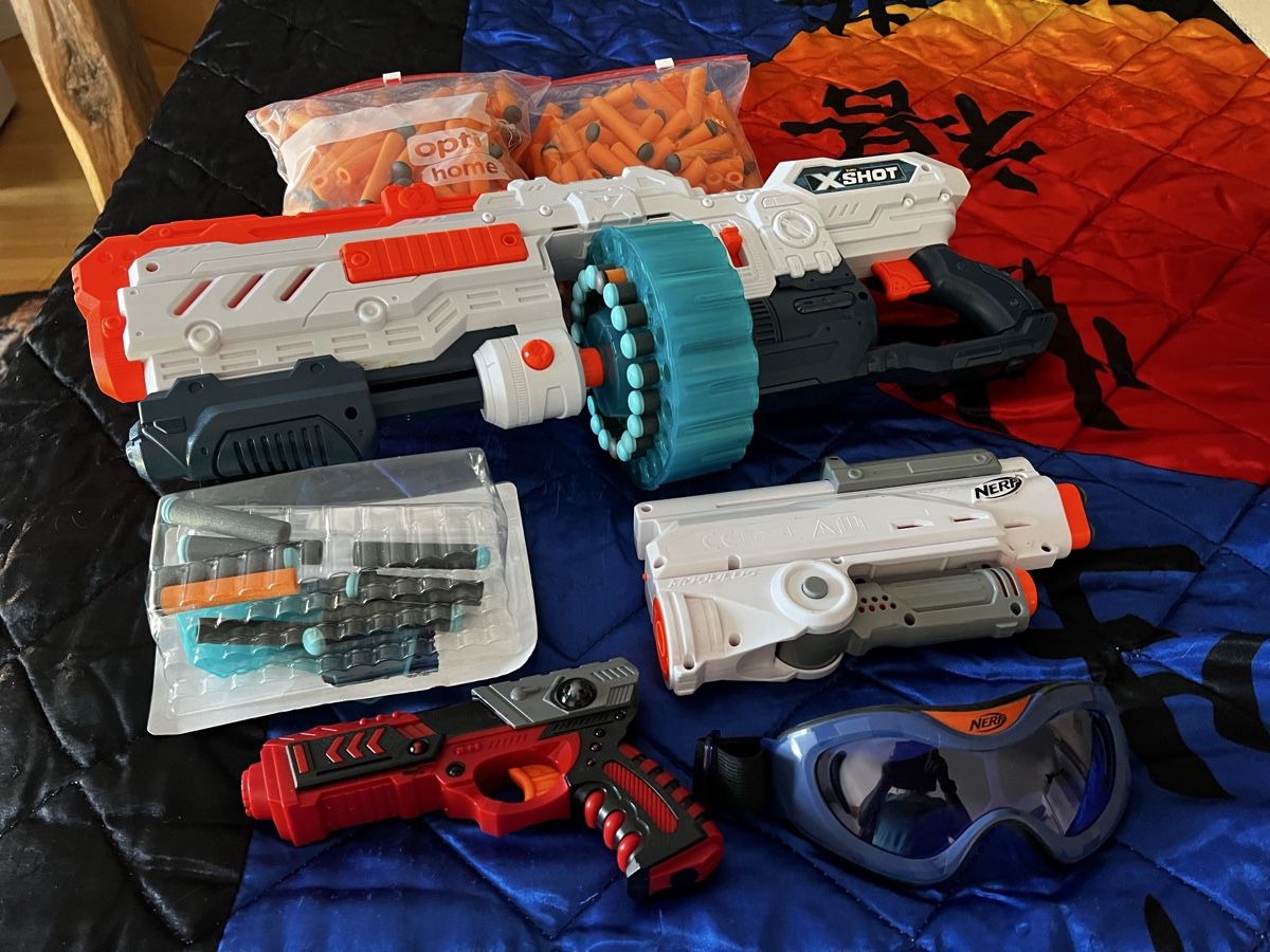 Nerf Giocattoli: Nerf Set  – Usato da Oerlingen venduto da Lucaphil01