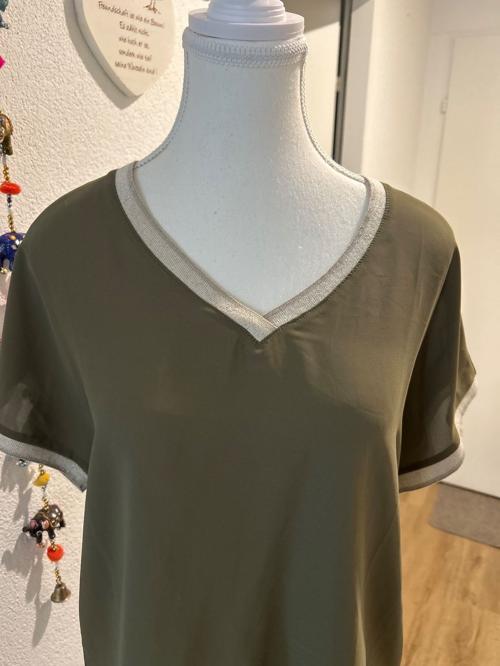 Blusen: Blusenshirt olive von Motivi Gr. S – Gebraucht aus Brunnen von Nala2929 2