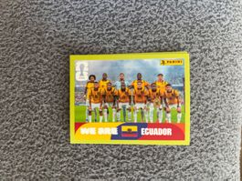 Panini Sticker ECU 13,  Ecuador WM 2026