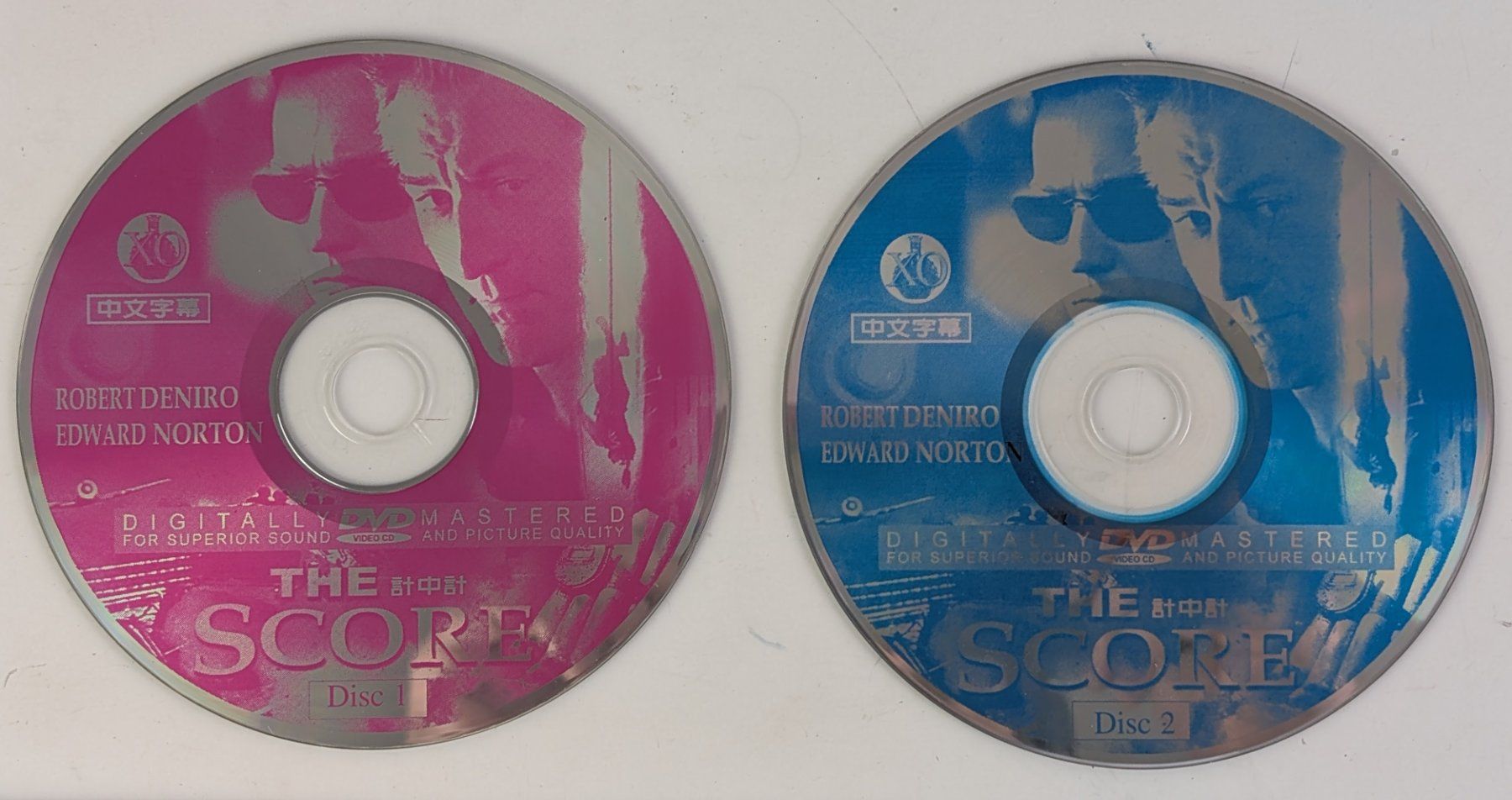 Alle DVDs: The Score DVD mit Robert De Niro & Edward Norton – Gebraucht aus Zürich von axolottchen 4