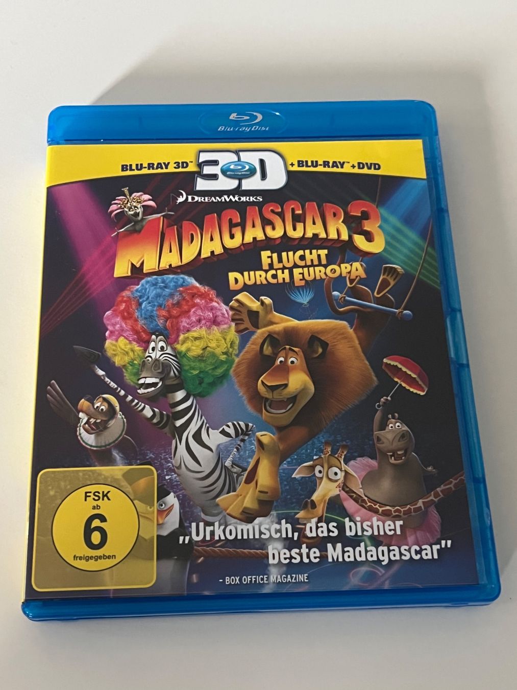 Alle DVDs: Madagascar 3 - Flucht durch Europa - Blu-Ray 3D – Neu (gemäss Beschreibung) aus Altstätten SG von sheamus