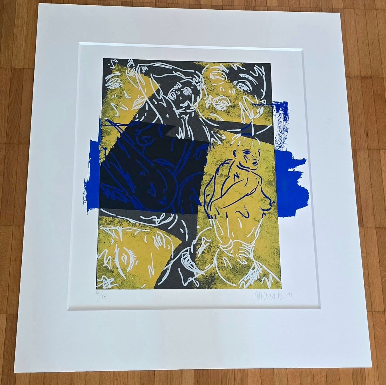 Grafica & Litografie: Michael Lucerne - Original-Serigrafie 37/75 -  handsigniert – Usato da Reinach BL venduto da Pendling 2