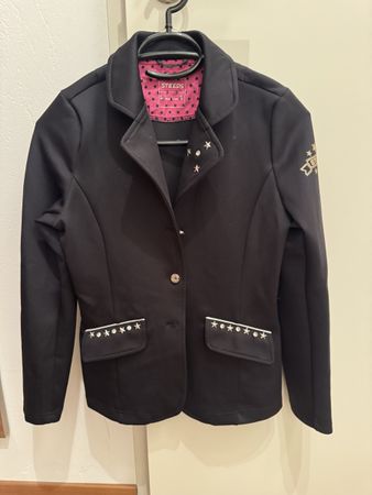 Steeds Turnier-Reit Jacke, Grösse 152, Schwarz ⭐