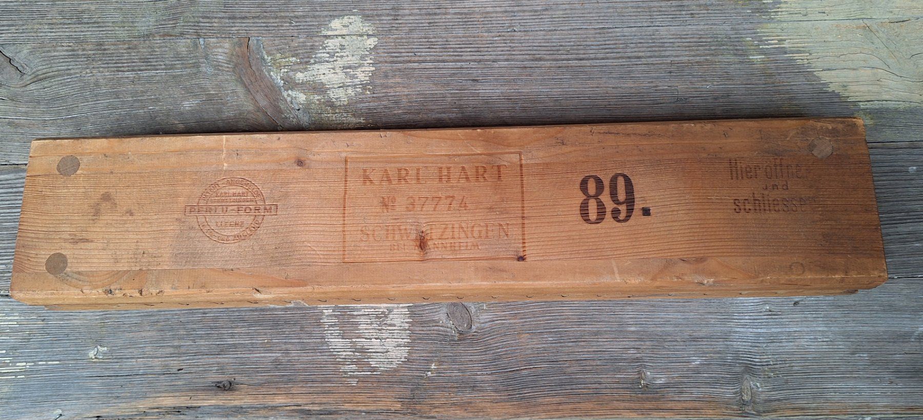 Sigari: Antike Zigarrenpresse/ Zigarrenform aus Holz – Usato da Weinfelden venduto da JoeBaer 4