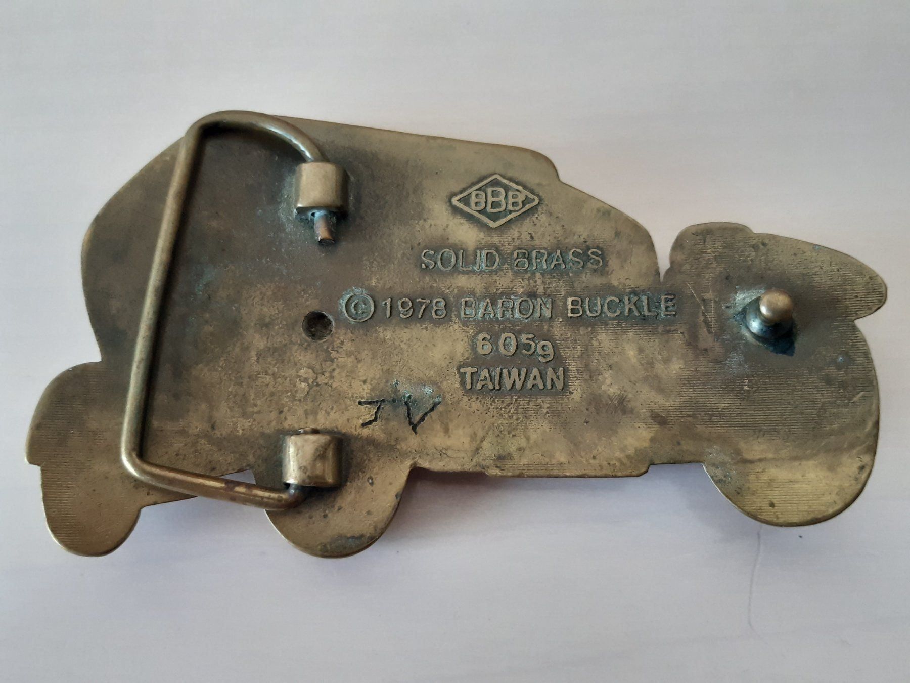 Fibbie per cinture: Ford Messing Gürtelschnalle – Usato da Schinznach-Bad venduto da Chico_Bo 1