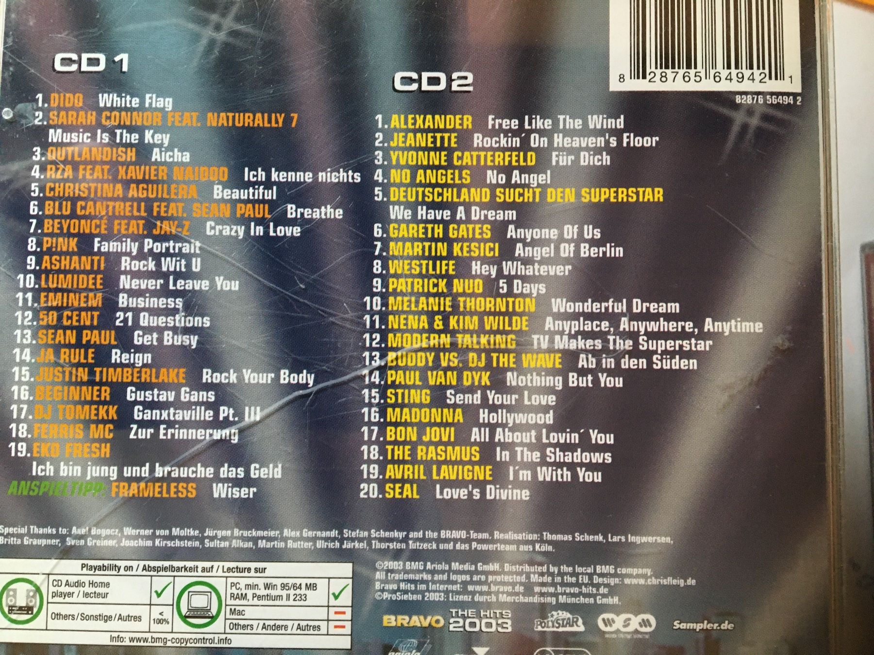 CDs: Bravo Hits 03 – D'occasion à Arth par Vrecam51 1