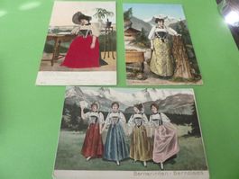 ALTE BERNERTRACHTEN-LOT-ANSICHTSKARTEN