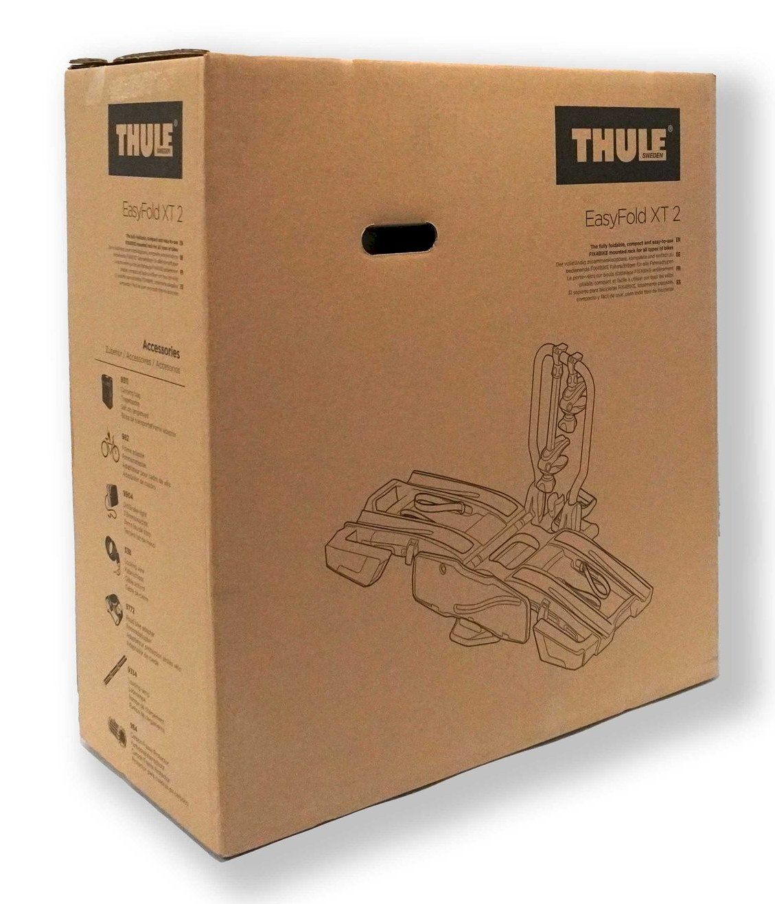 Portapacchi: Thule EasyFold XT 2 Fahr­rad­trä­ger – Nuovo e nell'imballaggio originale da Bottighofen venduto da zaap 4