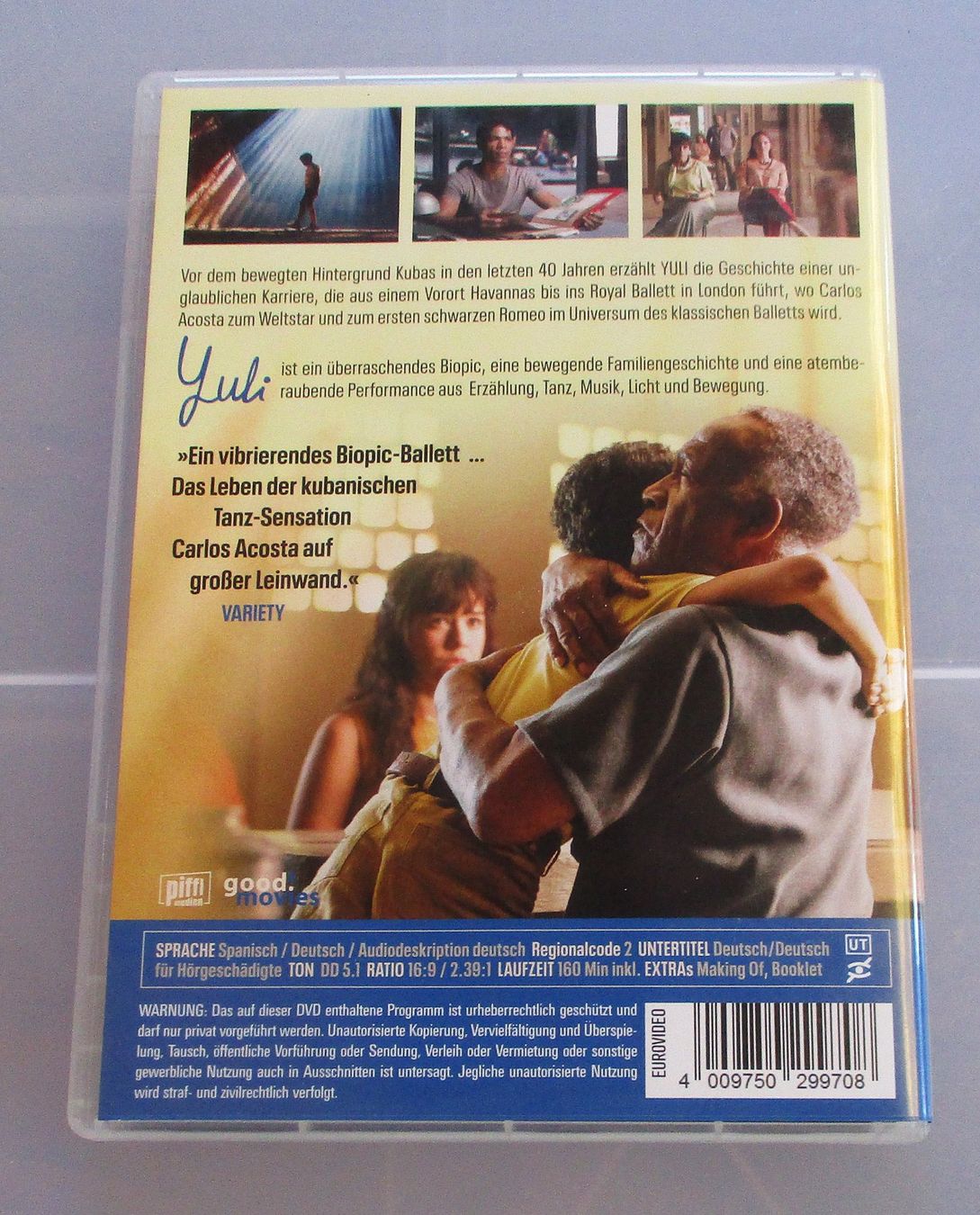 Tutti i DVDs: YULI - Iciar Bollain – Usato da Wattwil venduto da Muriel10 1