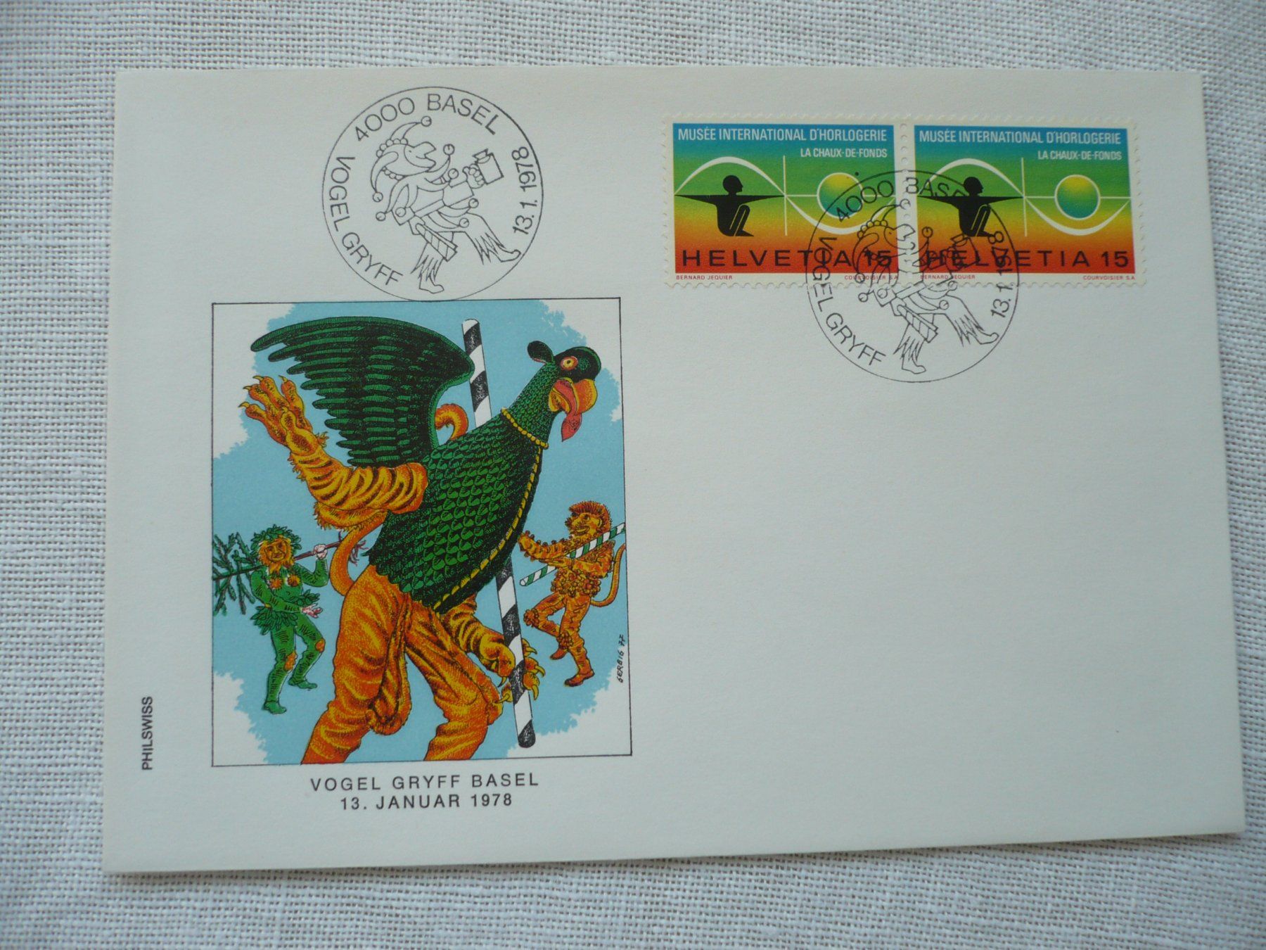 Tous les timbres: 1978 Vogel Gryff, Basel – D'occasion à Zürich par saltandpepper008