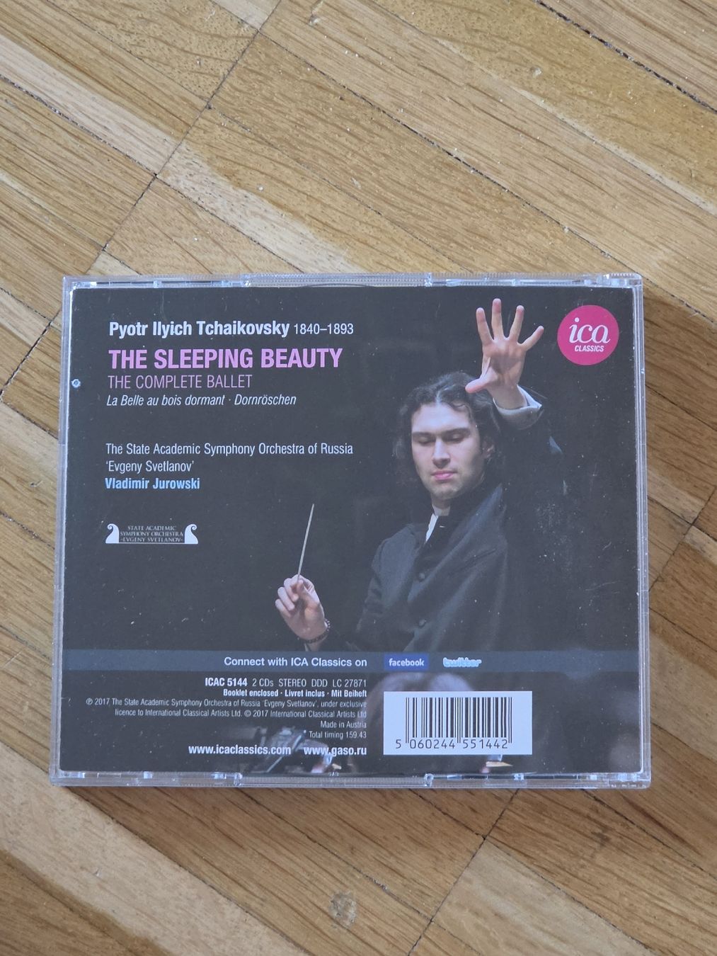 CD: Doppel-CD: Tschajkowski Dornröschen: das komplette Ballet – Usato da Aesch BL venduto da immon 1