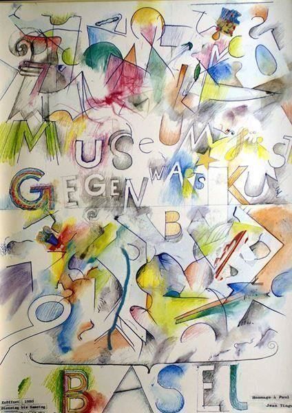 Foto & Immagini: Jean Tinguely, Hommage à Paul Klee – Nuovo (secondo la descrizione) da Bern venduto da Vintage-Art-Poster
