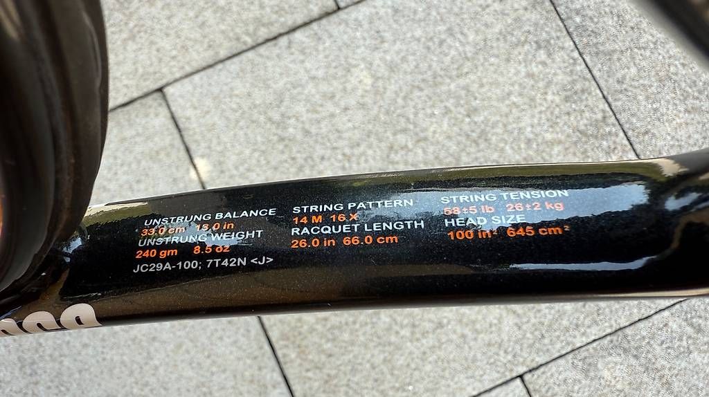 Racchette: Prince Power level 1100 Tennis Racket – Usato da Gempen venduto da Stefffff 1