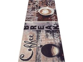☕ Küchenteppich 50x150 Coffee Antirutsch Waschbar NEU