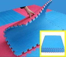 3x Fitness Matte Bodenmatte Schutzmatten