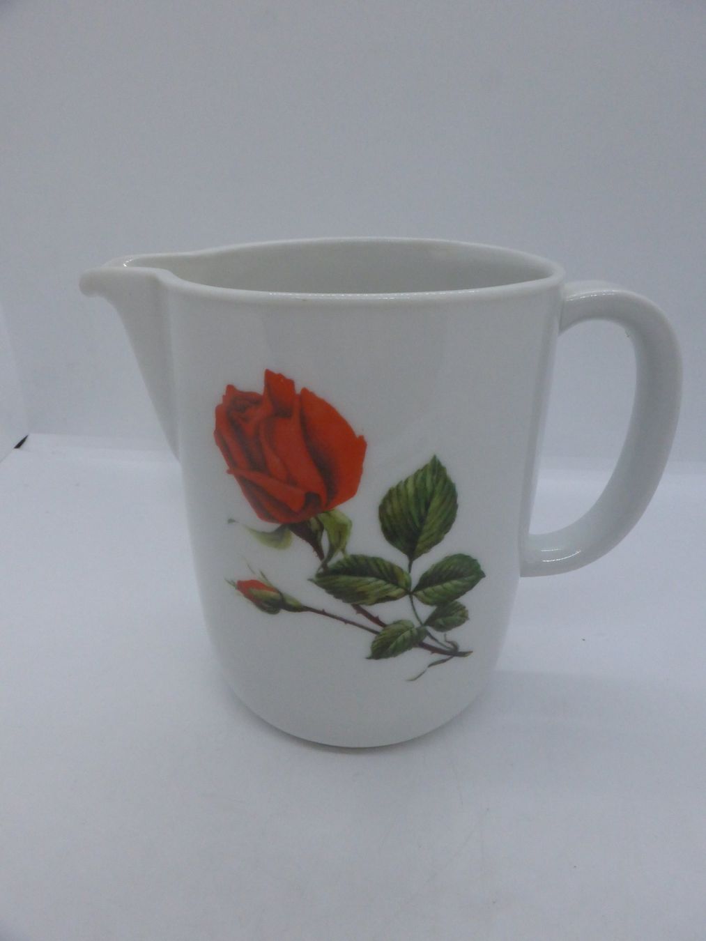 Karaffen: Langenthal pot à lait décor rose rouge 1967 – Gebraucht aus Porrentruy von Kim017