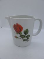 Langenthal pot à lait décor rose rouge 1967