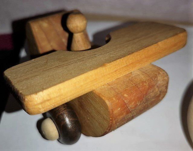 Spielzeuge: Greifling Flugzeug aus Holz – Neu (gemäss Beschreibung) aus Lutzenberg von Pinschi01