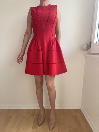 Stunning Red Ermanno Scervino Dress Sz 42 🌹