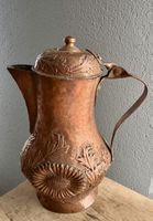 Antike Kupfer Kanne Uberti Pietro Lugano Prunkkanne antik