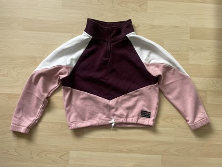 H&M Mädchen-Sweatshirt mit Reissverschluss, Grösse 146/152