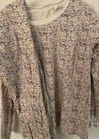 Jamie Kay Set, Pyjama Blumenmuster, Gr. 128 Top Zustand!