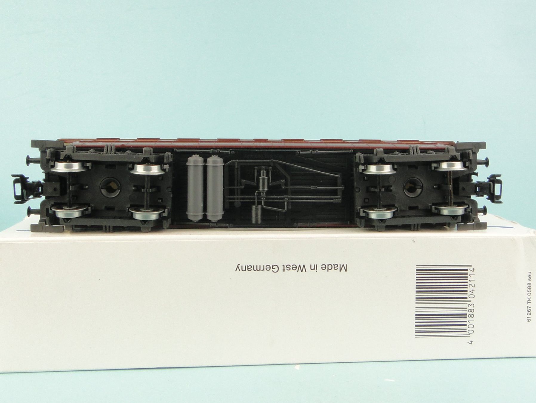 Märklin Modellini di ferrovie: Märklin 4211 Plattformwagen – Usato da Bülach venduto da cann11 3