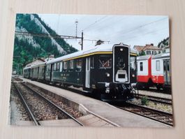 Carte postale : CFF BFe 4/4 1643 à Fleurier