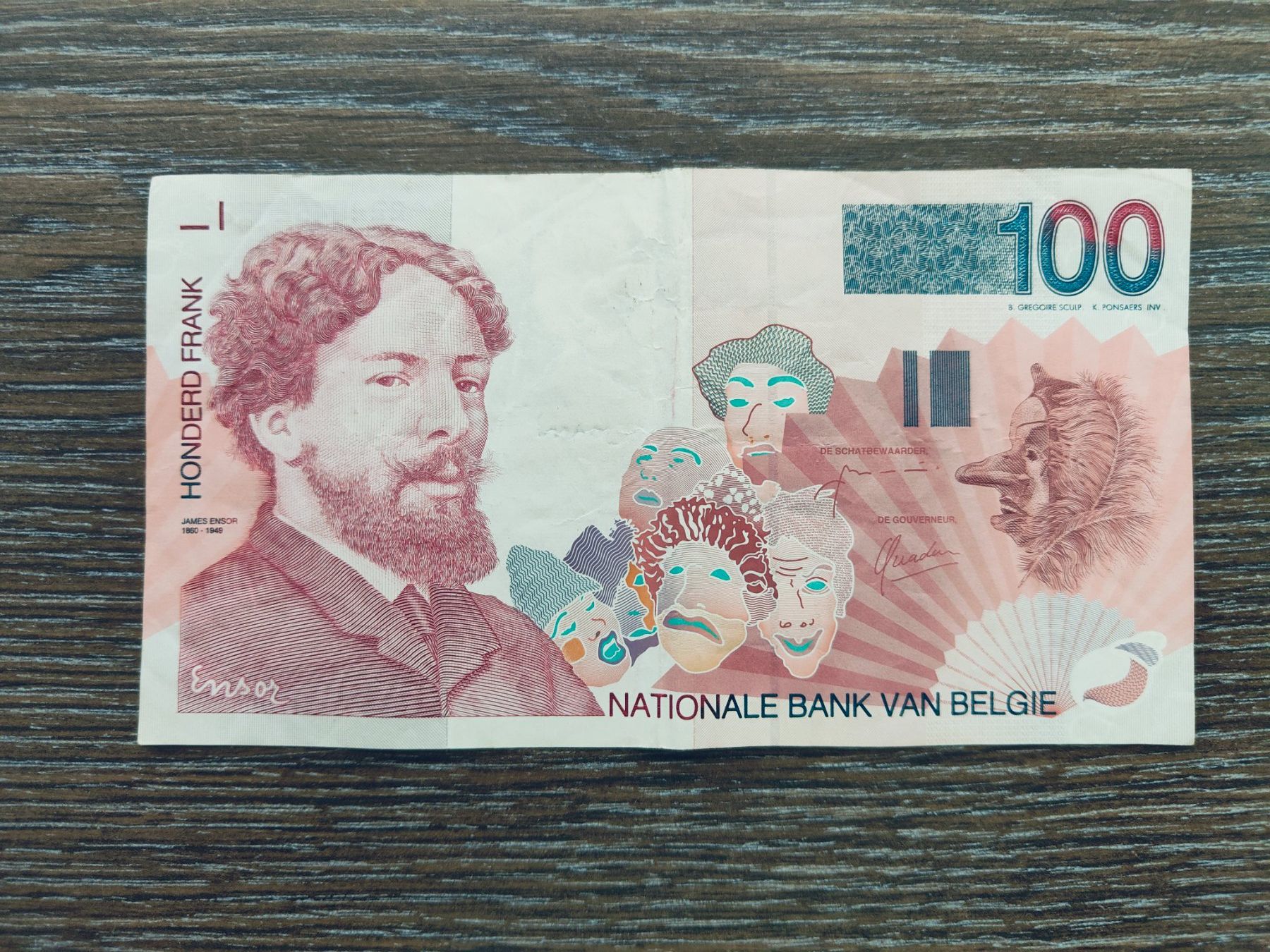 Billets de banque: Belgien 100 Francs !!!!!!! – D'occasion à Flaach par Lonzo99
