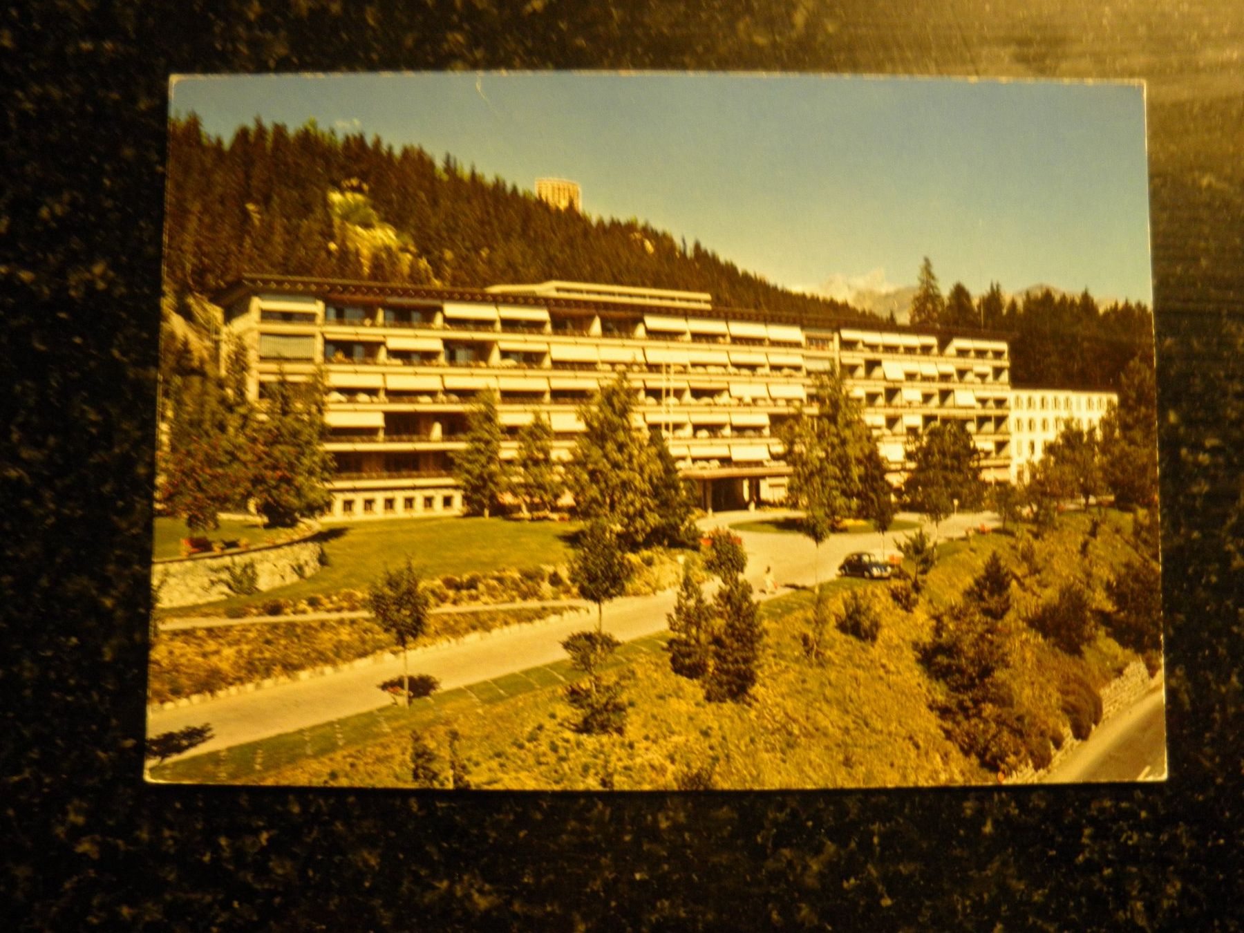 Cartoline postali: Ansichtskarte Bernische Höhenklinik Montana – Usato da Luzern venduto da gil_9jtr