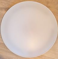NYMÅNE LED round ceiling lamp, white, 45 cm