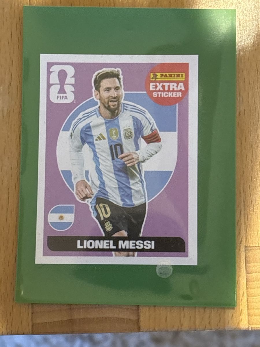 Panini Carte collezionabili: Messi Extra Sticker 2026 WM  – Nuovo (secondo la descrizione) da Basel venduto da Pje_english