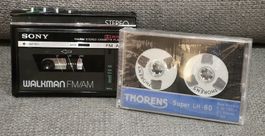 💥SONY"WM-F10 II"💥 x rare walkman + cassette THORENS...