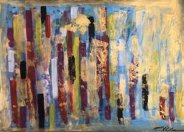 Gemälde abstrakt 50/70cm