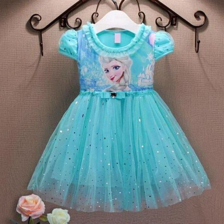 Robe de la princesse Frozen, reine de la 1