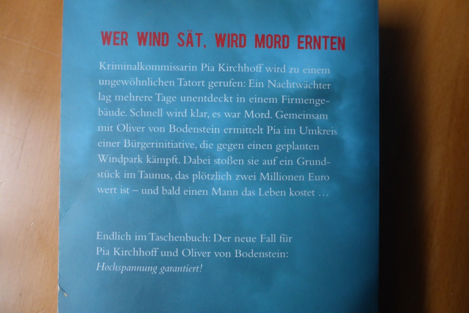 Libri: Krimi - Wer Wind sät - Nele Neuhaus – Nuovo (secondo la descrizione) da Brunnadern venduto da lesezirkel 1
