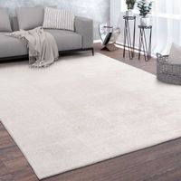 SALE! 140X200 cm MEGA Teppich Super Soft Creme