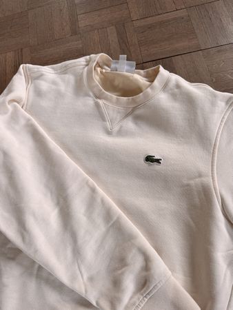 La Coste Sweatshirt/Pullover Creme gr. S
