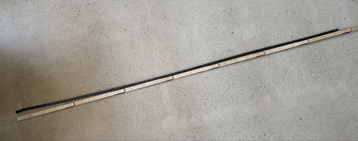 Sachs Ciclomotori: SACHS Tretkette Länge 137 cm – Usato da Gerlafingen venduto da alpenbrevet 5