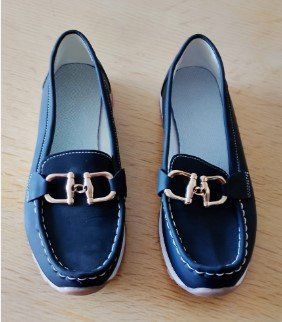 Damenschuhe: Mocassin en Daim noir pointure 40 – Neu (gemäss Beschreibung) aus Crans VS von est_8mbd 5