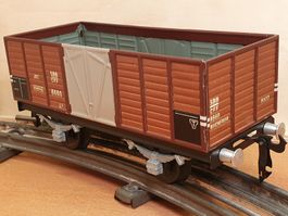 Sehr schöner Buco SBB-CFF 8660 offener Güterwagen in Spur 0