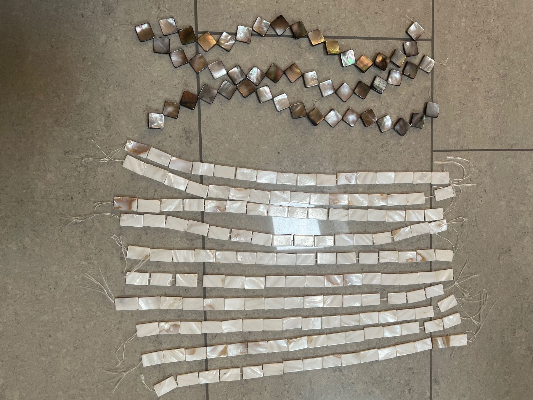 Catenine: Ketten aus Abalone, total 13 Stück – Usato da Wohlen AG venduto da messerlis 3