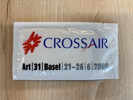 Crossair Art Basel Erfrischungstuch original ungeöffnet