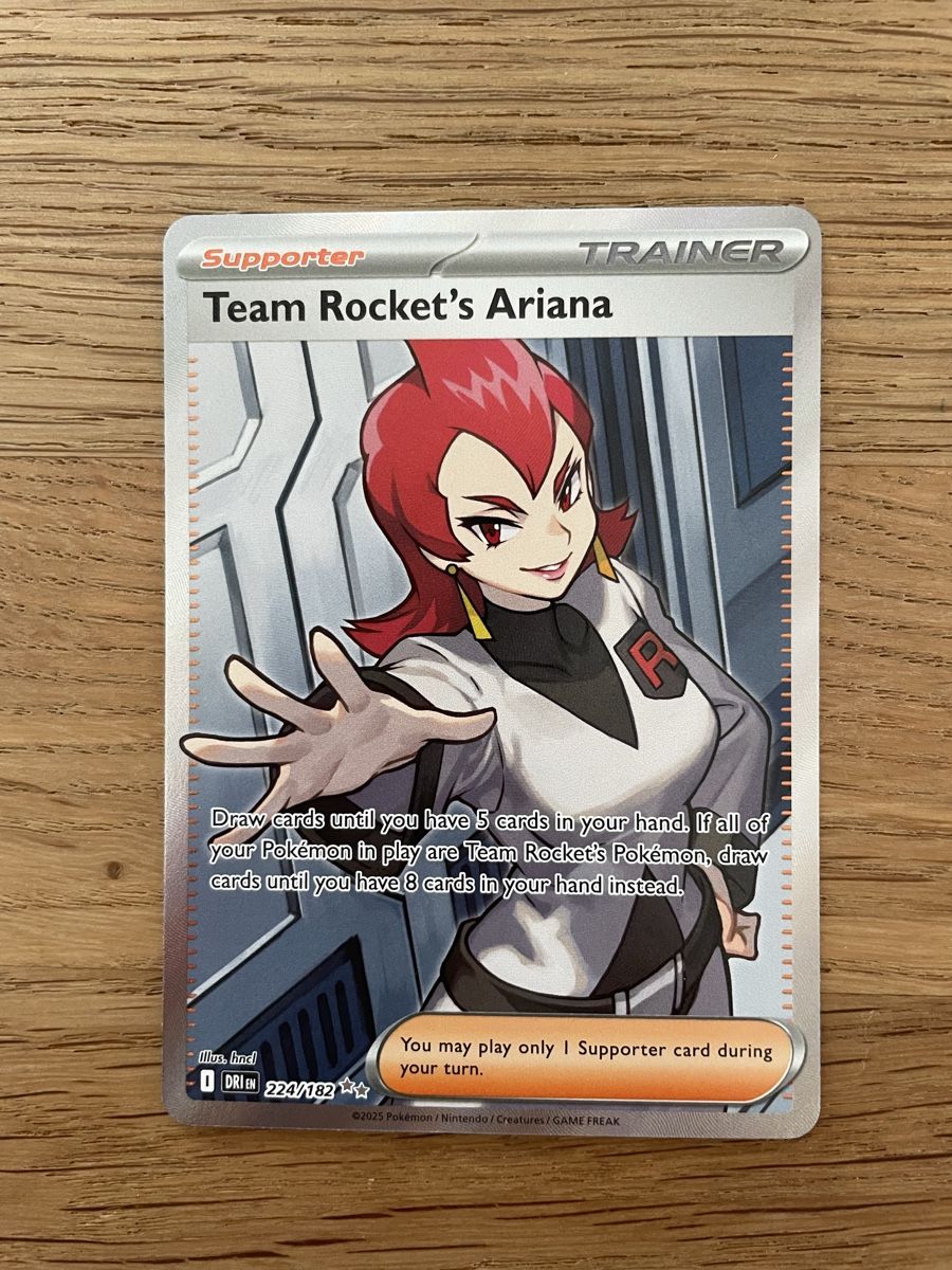 Pokémon Carte collezionabili: Team Rocket's Ariana Destined Rivals 224/182 englisch – Nuovo (secondo la descrizione) da Thun venduto da Koala100